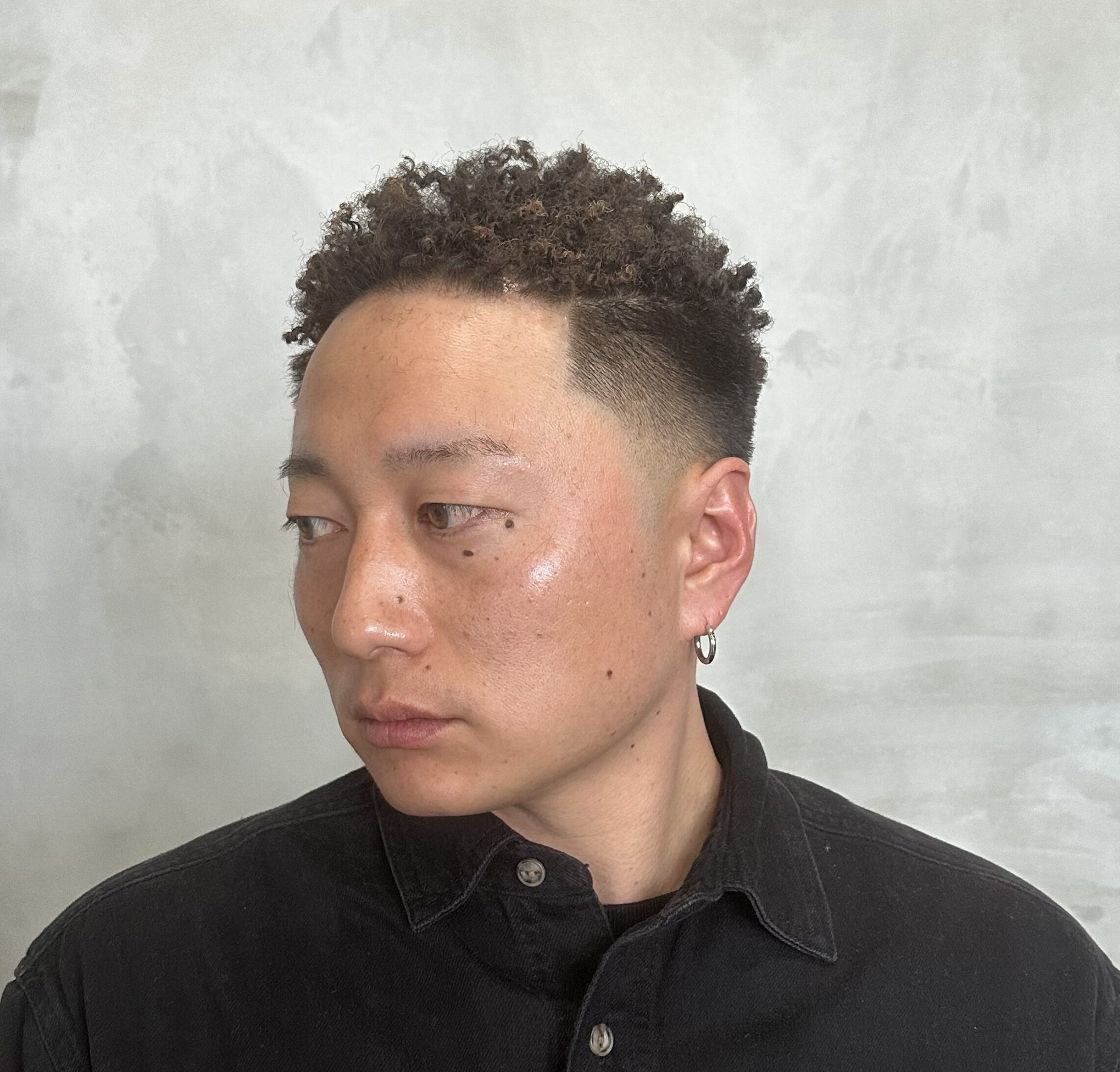 針金パーマ/スパイキーアフロ/ショートアフロ/姫路